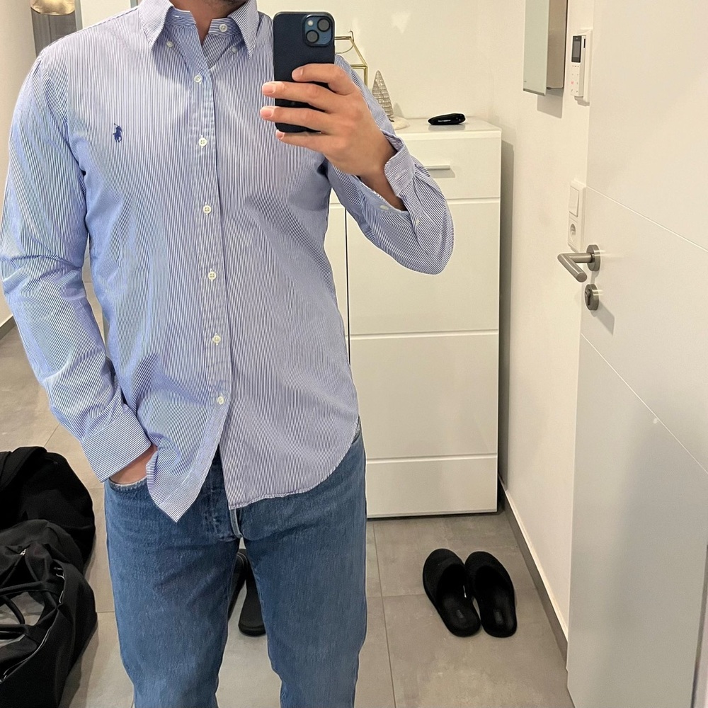 Polo Ralph Lauren Men's Classic-Fit Stretch Poplin Shirt, button down